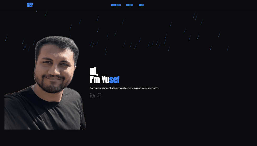 SEF101.com | Yusef's Portfolio
